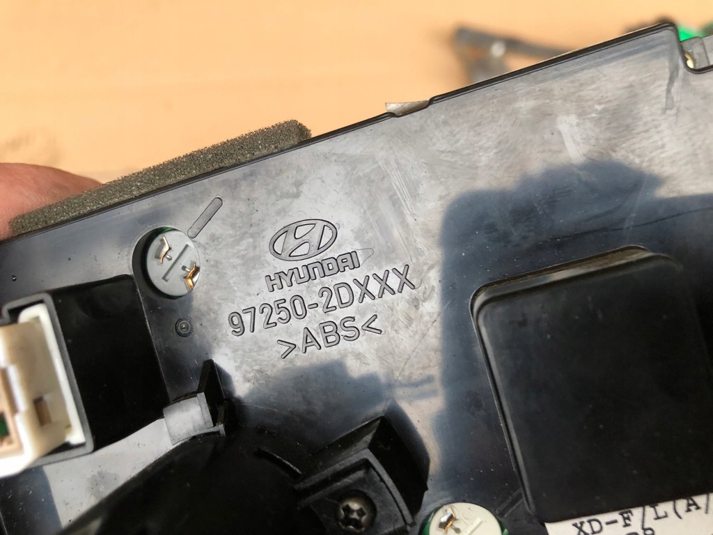 фото №8, Панель обдув кондиціонера hyundai elantra 01-03