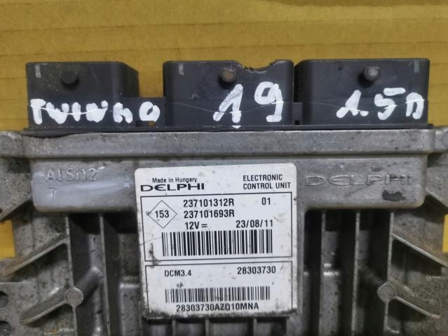 фото №2, Бортовой компьютер блок управления renault twingo ii 1.9