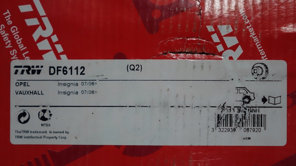 фото №13, Диск гальмівна задня l/p cadillac xts chevrolet camaro opel insignia a,