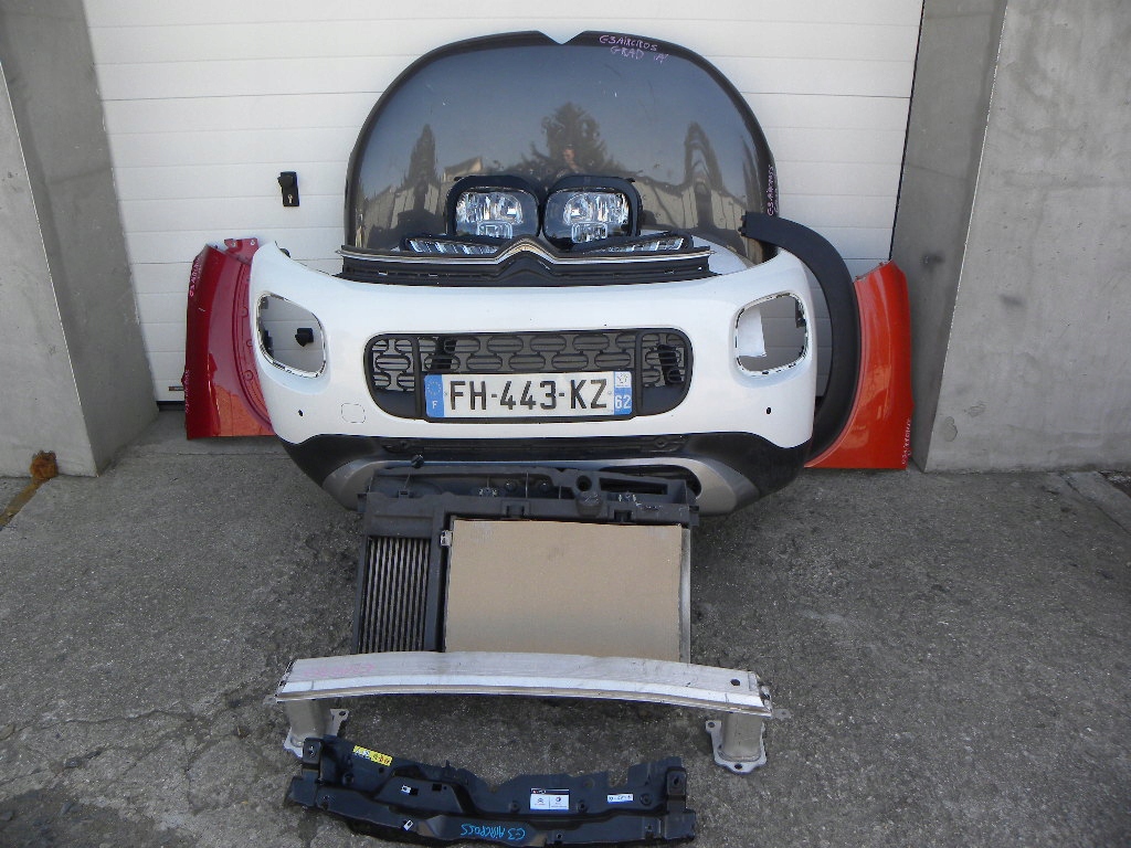 фото №1, Citroen c3 aircross, лампи ,бампер ,крила