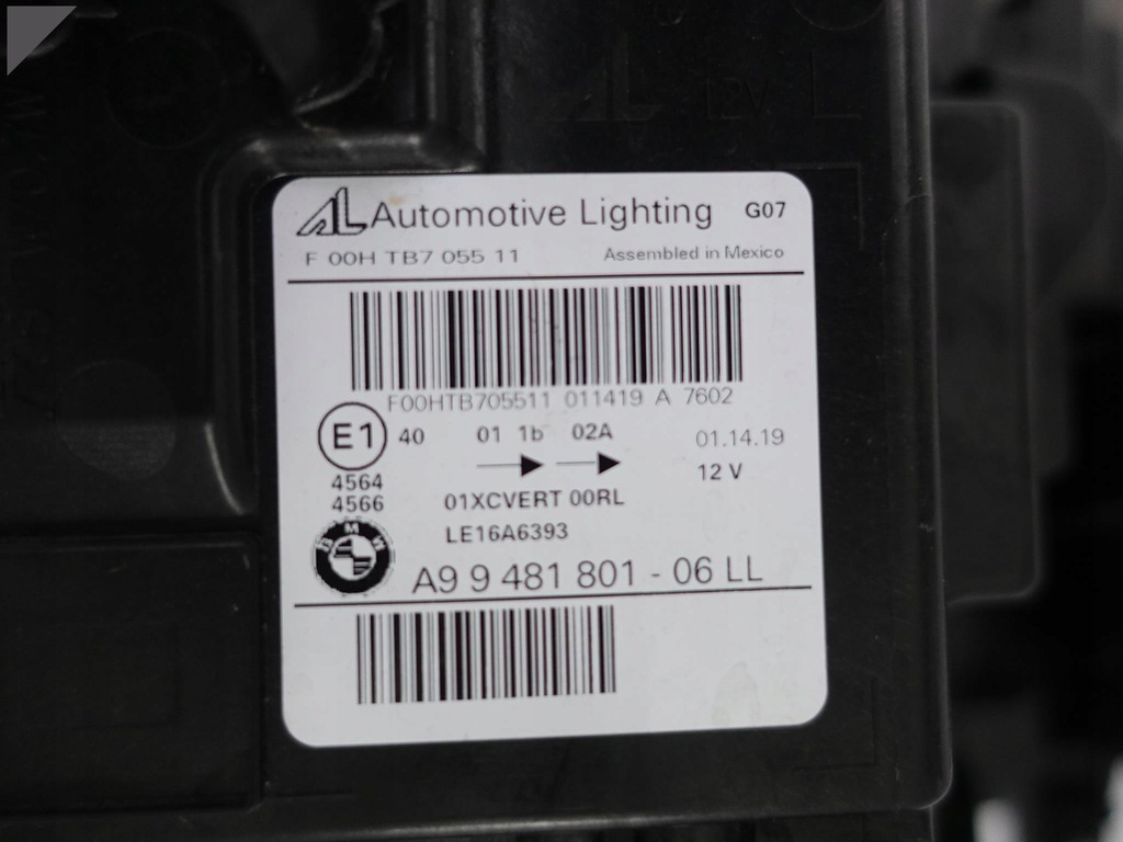 фото №11, Bmw x7 g07 лампа laser ліва europa 9481801