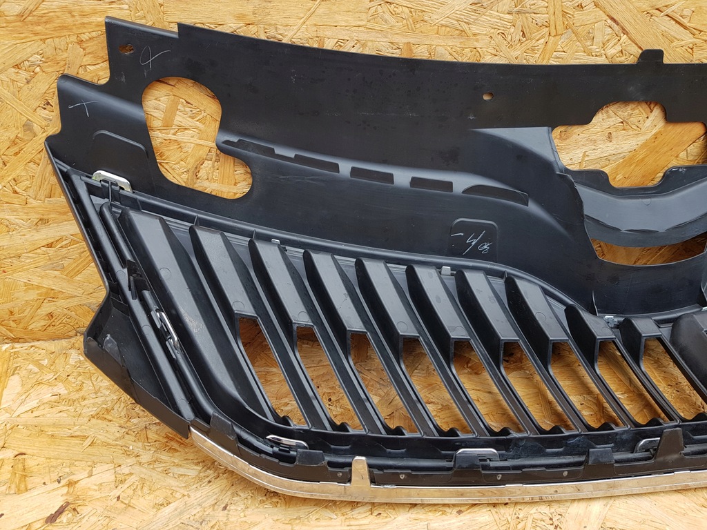 фото №9, Skoda rapid 12- решітка радіатора решітка радіатора решітка бампера передній хром 5ja853668