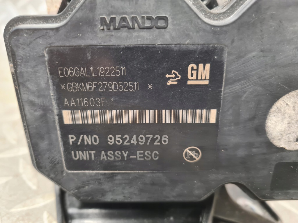 фото №5, Насос гальмівна abs esp opel mokka chevrolet trax 95249726 оригінал