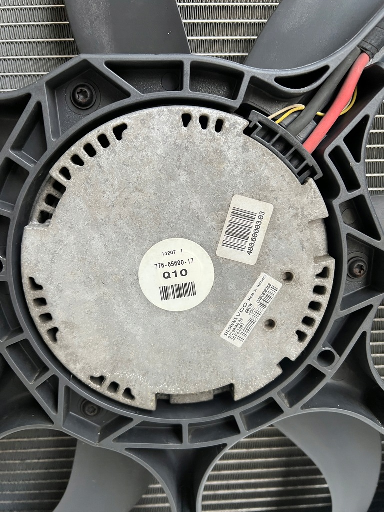 фото №11, Pas передній радіатор mercedes ml w164 3.2d дизель автоматична коробка передач