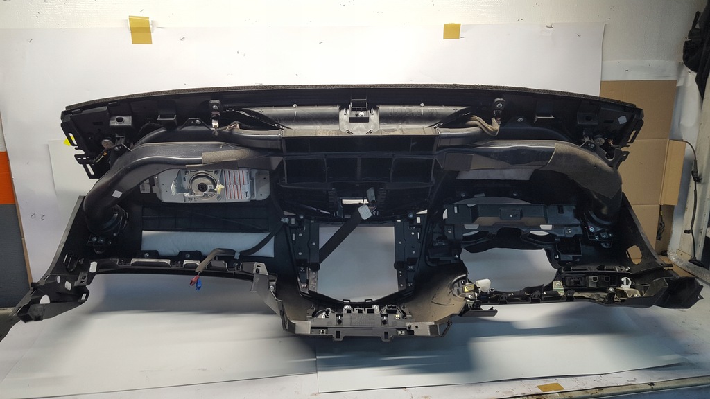 фото №11, Приборная панель консоль подушка подушки безопасности подушка безопасности ремни nissan navara iv d23 np300 15-