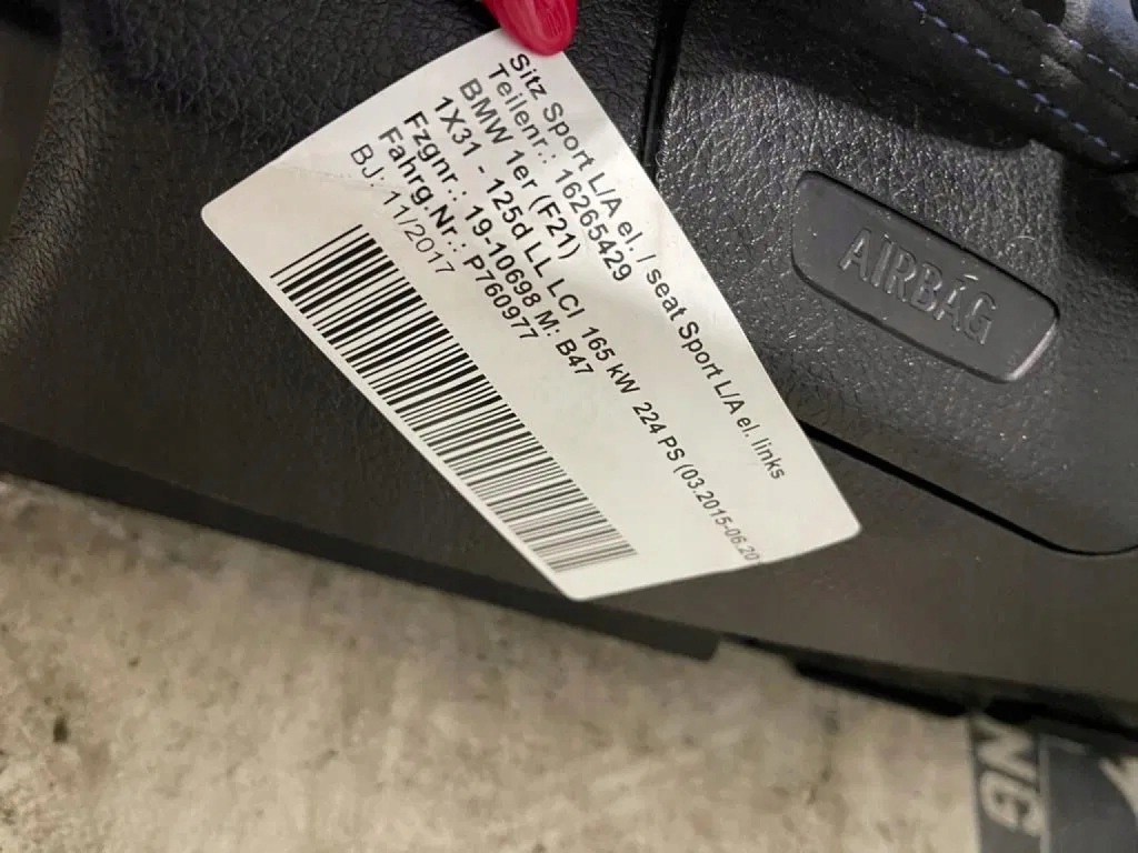 фото №16, Сиденья обивка bmw 1 f21 alcantara электрика память harman