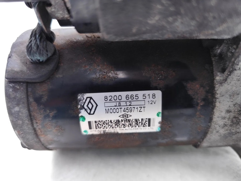 Renault megane стартер 1.6 16v бензин 81kw 110 hp 8200665518 2009 Зі Шроту