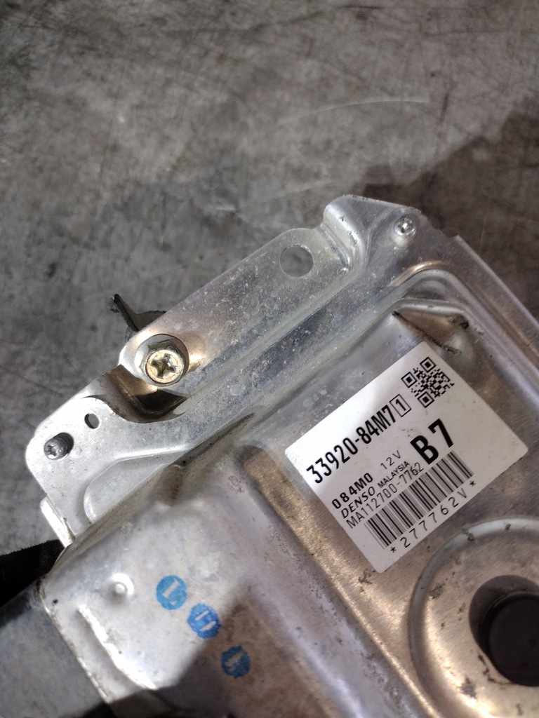 фото №7, Блок управления двигателя suzuki celerio 33920-84m7