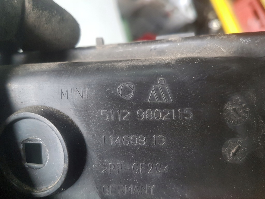 фото №3, Mini countryman r60 10r- направляющая бампера левый задняя