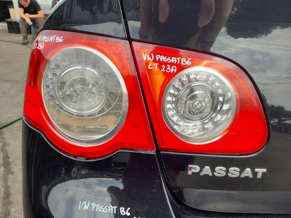 фото №9, Vw passat b6 лампа левый задняя левая задняя крышка багажника крышка