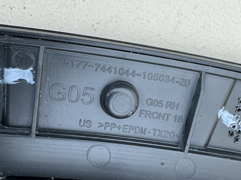 фото №15, Bmw x5 g05 18r- молдинг крила правий перед передня 5177-7441044