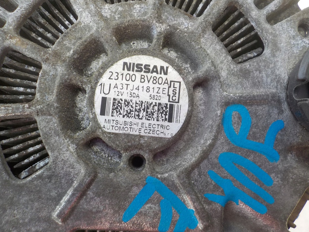 Nissan qashqai j11 juke 1.2 dig-t 116km hra2ddt генератор 23100-bv80a с Разборки