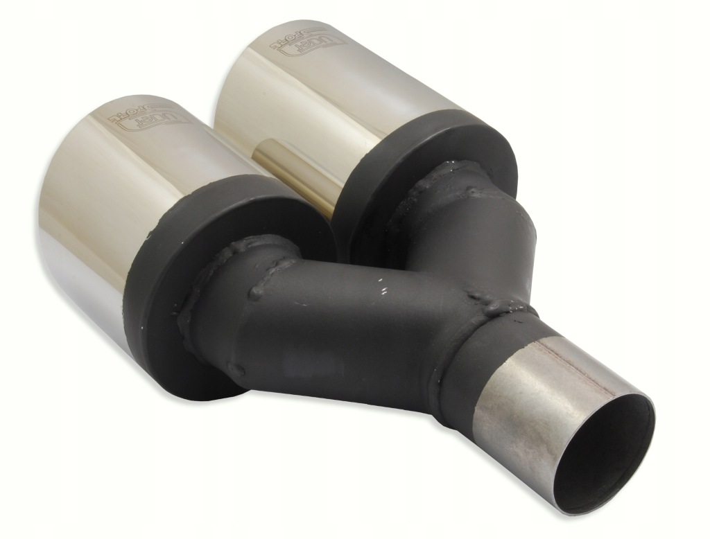 Наконечник глушника подвійний кругла 2x 100 mm правий | ulter n2-101 p в Україні