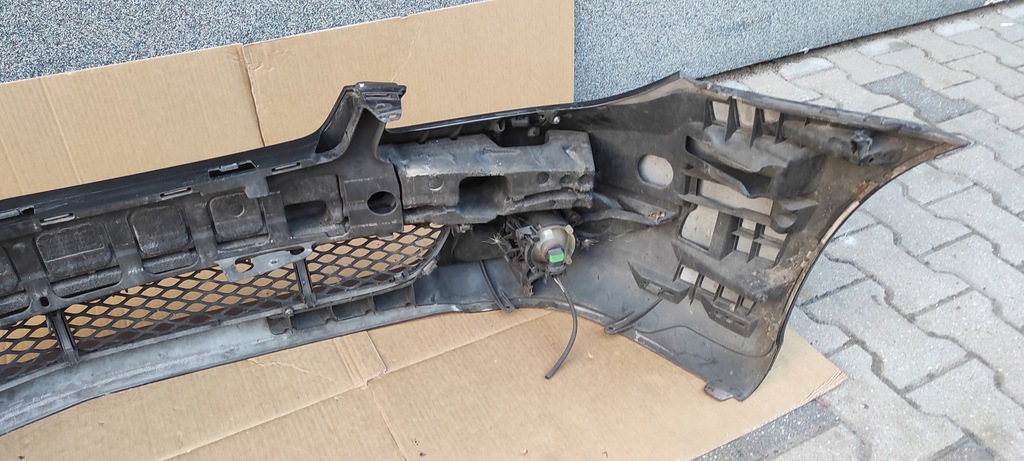 фото №15, Mercedes cls c219 бампер передний kompletny pod ксенон цвет c197