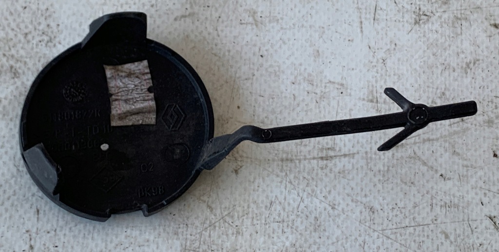 фото №2, Заглушка фаркоп бампера перед renault clio iv 12-