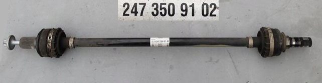 фото №1, Приводной вал левый задняя mercedes glb 247 x247 amg 2473509102