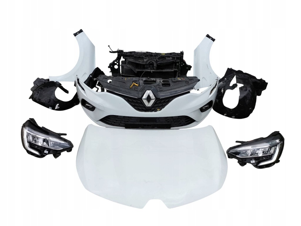 фото №1, Перед kompletny renault clio v dv369 бампер капот pas передній 1.5 bluedci