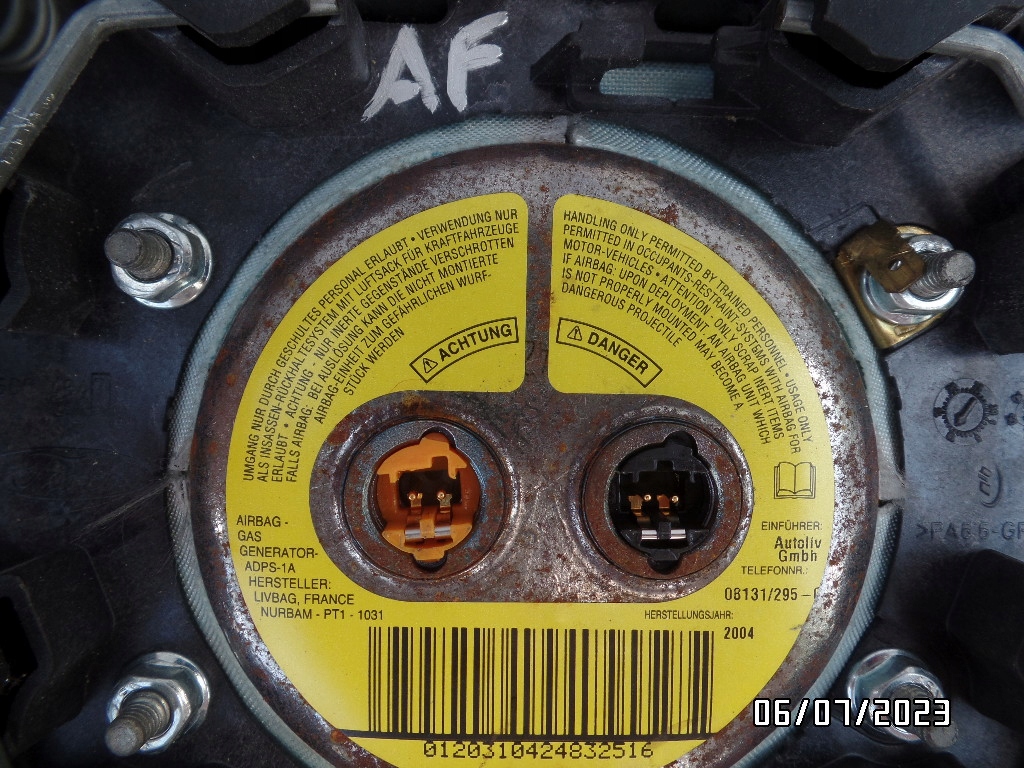 фото №9, Подушка подушка безпеки водія ford fusion 2s6a-a042b85alzhha