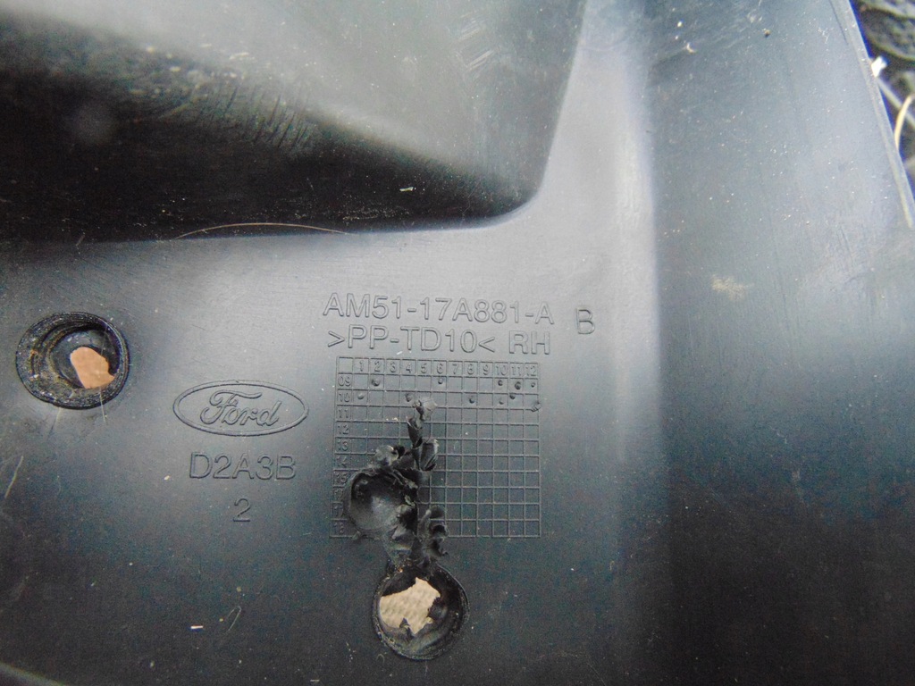 фото №14, Напрямна бампера задній задня правий лівий ford c-max mk2