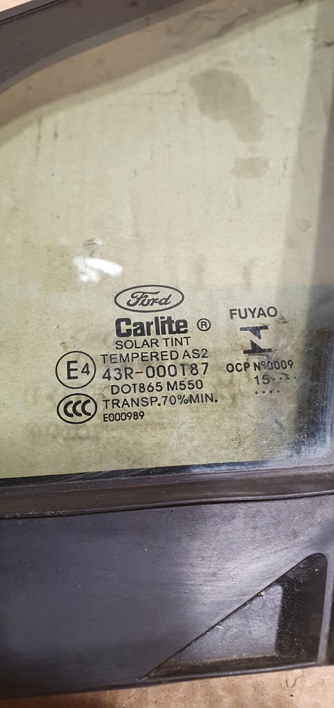 фото №8, Скло кузовна трикутник крила лівий перед ford mondeo mk5 2015r