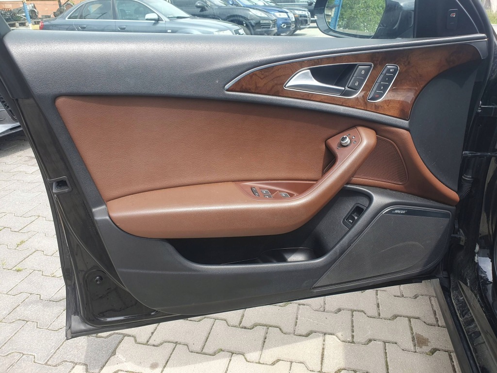 фото №10, Сиденья заднее сиденье обшивки салон полный комплект audi a6 c7 коричневая кожа