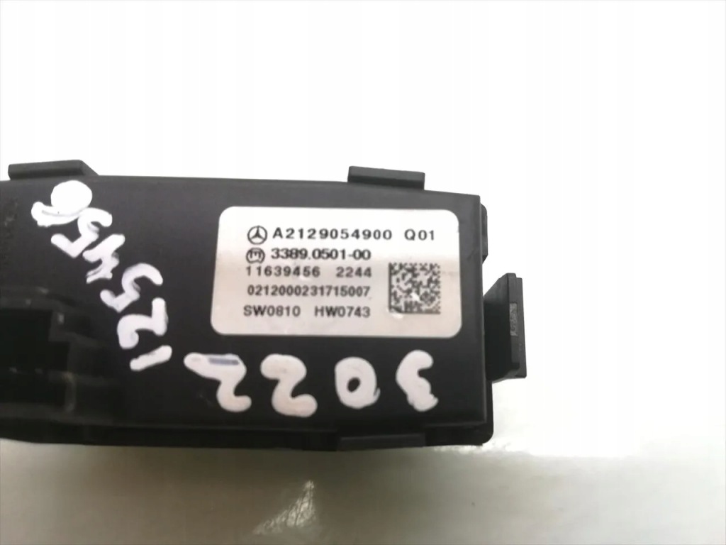 Mercedes-benz e-class інший кнопка перемикача 2012 estate 4/5dr 11639456 Доставка