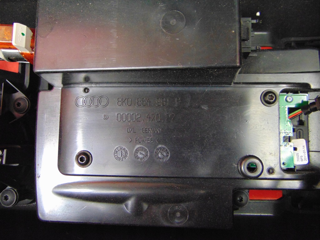 фото №11, Audi a5 8f 8t 07- cabrio тунель середній europa