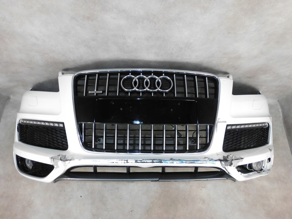 фото №12, Audi q7 4l lift s line бампер перед передній kompletny