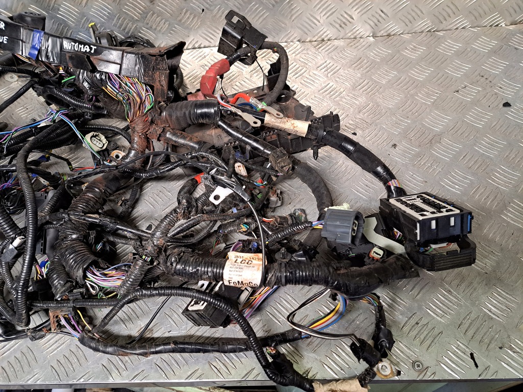 фото №9, Ford ranger 20r 2.0 tdci електропроводка відсік двигуна