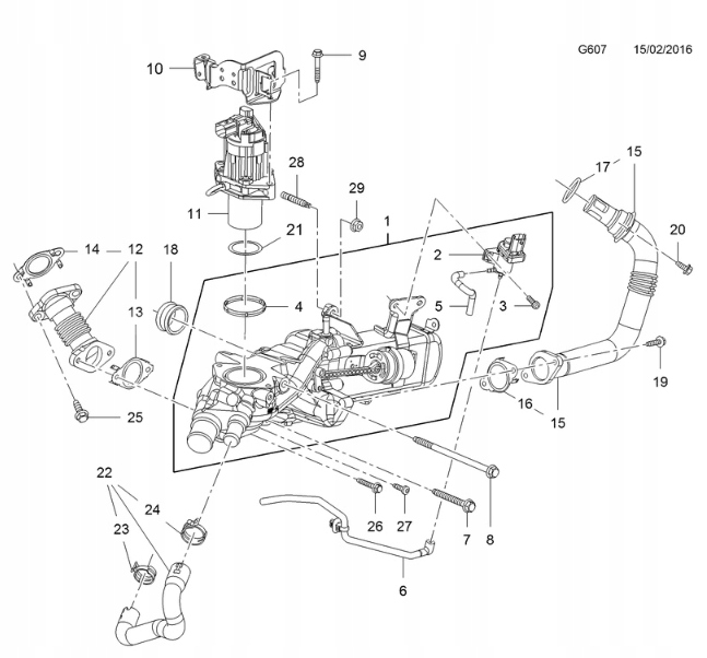 фото №8, Прокладка клапана egr оригинальный номер opel insignia a zafira c оригинальный номер 55599944