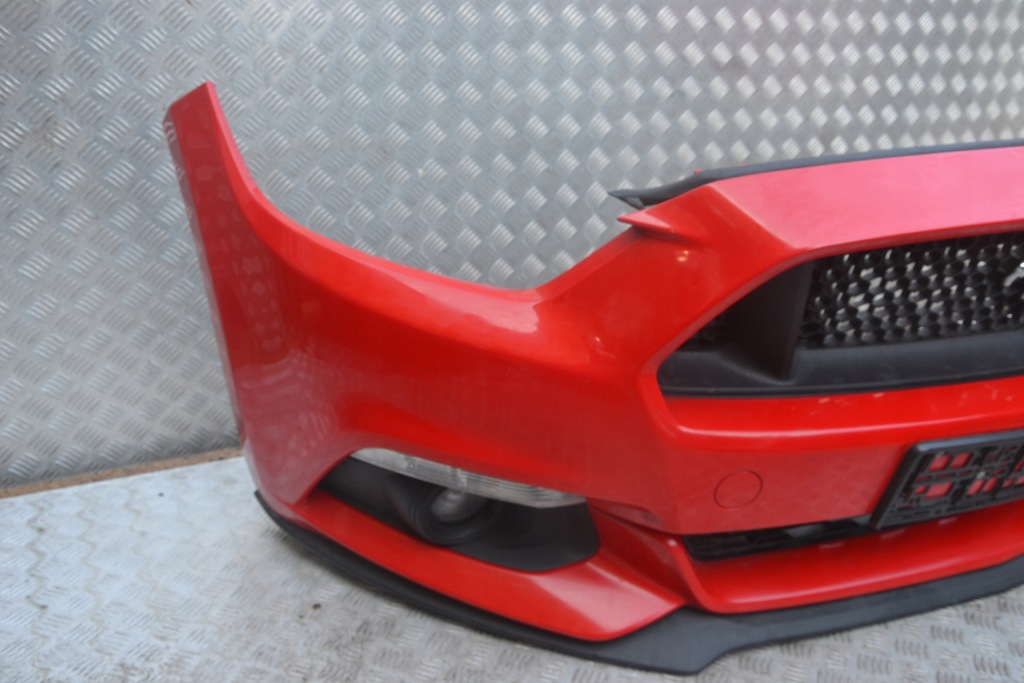 фото №4, Бампер передній ford mustang 2016- race red do встановлення