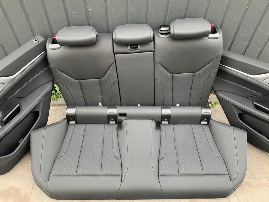 фото №12, Сидіння оббивка шкіра czarna bmw i4 4 g26 sporty підігрів механічна коробка передач europa