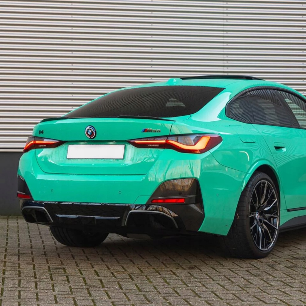 Спойлер | спойлер крышки багажника bmw g26 m3 style чёрный блеск 2021+ Киев