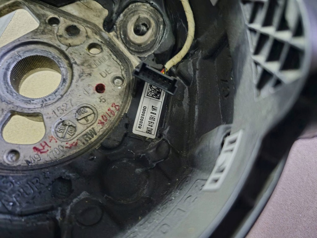 фото №7, Воздуховод кожа multi audi a4 b8 a5 8t 8k0419091b