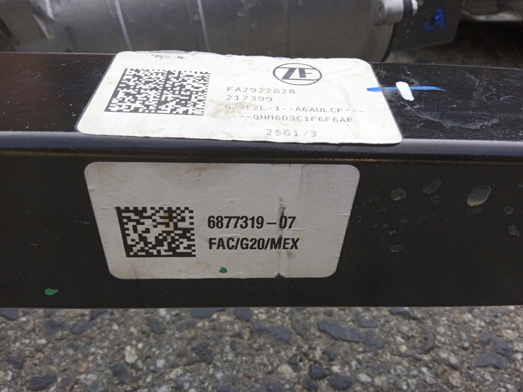 фото №6, Bmw 3 g20 g21 трансмісія рейка рульова система jm