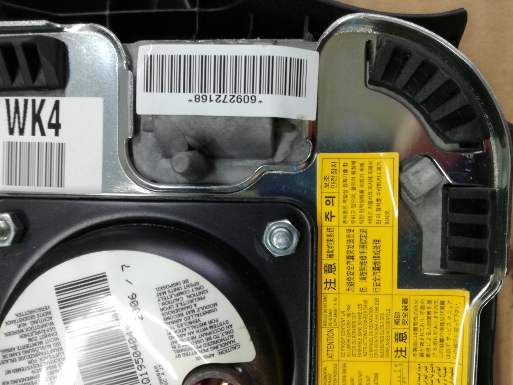 фото №3, Hyundai tucson i 2004 - 2010 rok подушка подушка безопасности водителя