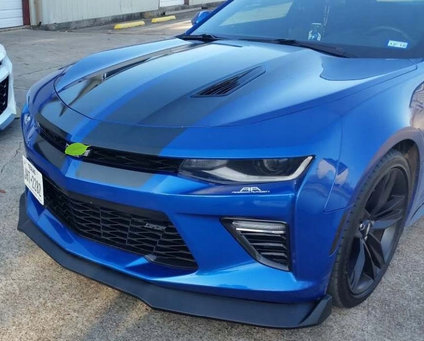 фото №6, Спойлер бампера chevrolet camaro lt ss 2016-2019