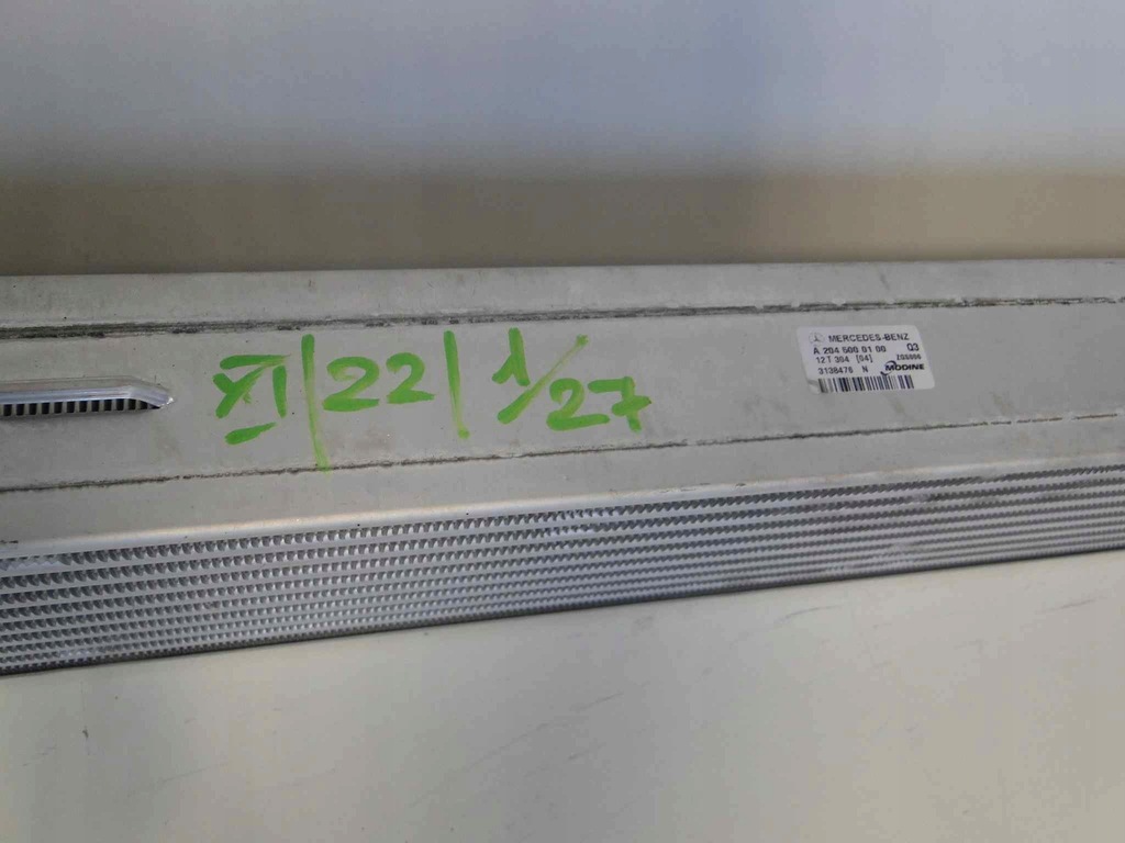 фото №11, Mercedes c klasa w204 204 радиатор интеркулер