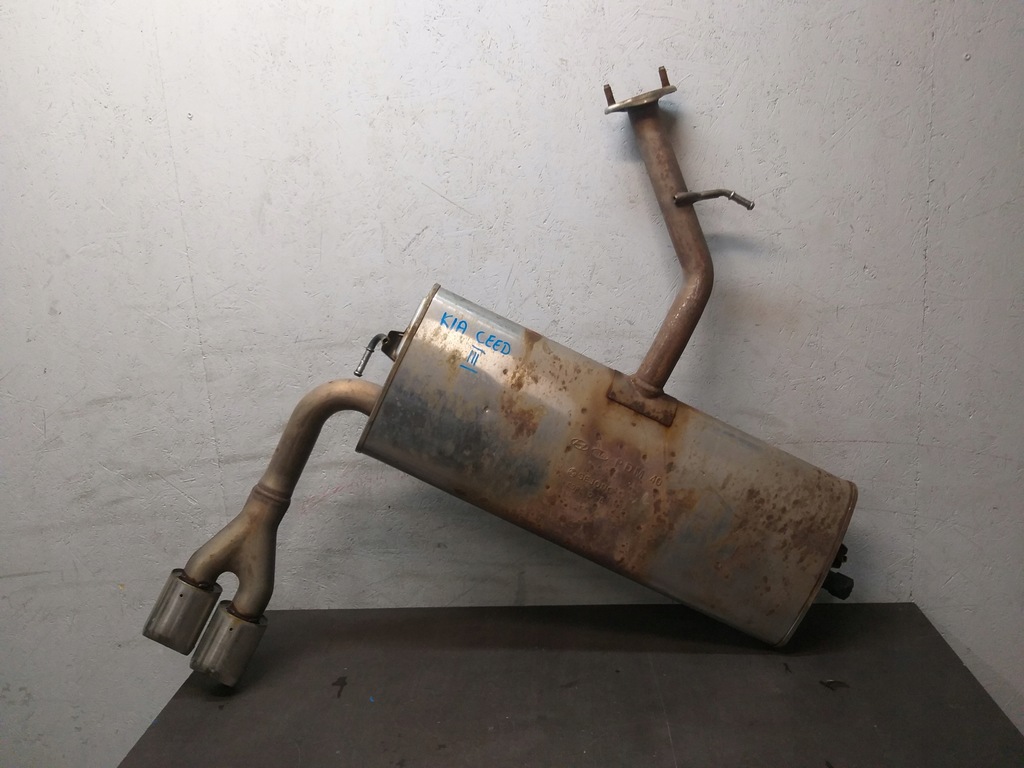 фото №1, Гаситель выхлоп kia ceed iii 3 17-