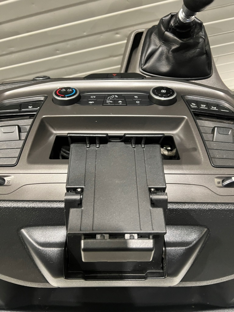 фото №16, Приборная панель консоль отопитель каркас ручка домкрат ford transit custom i lift