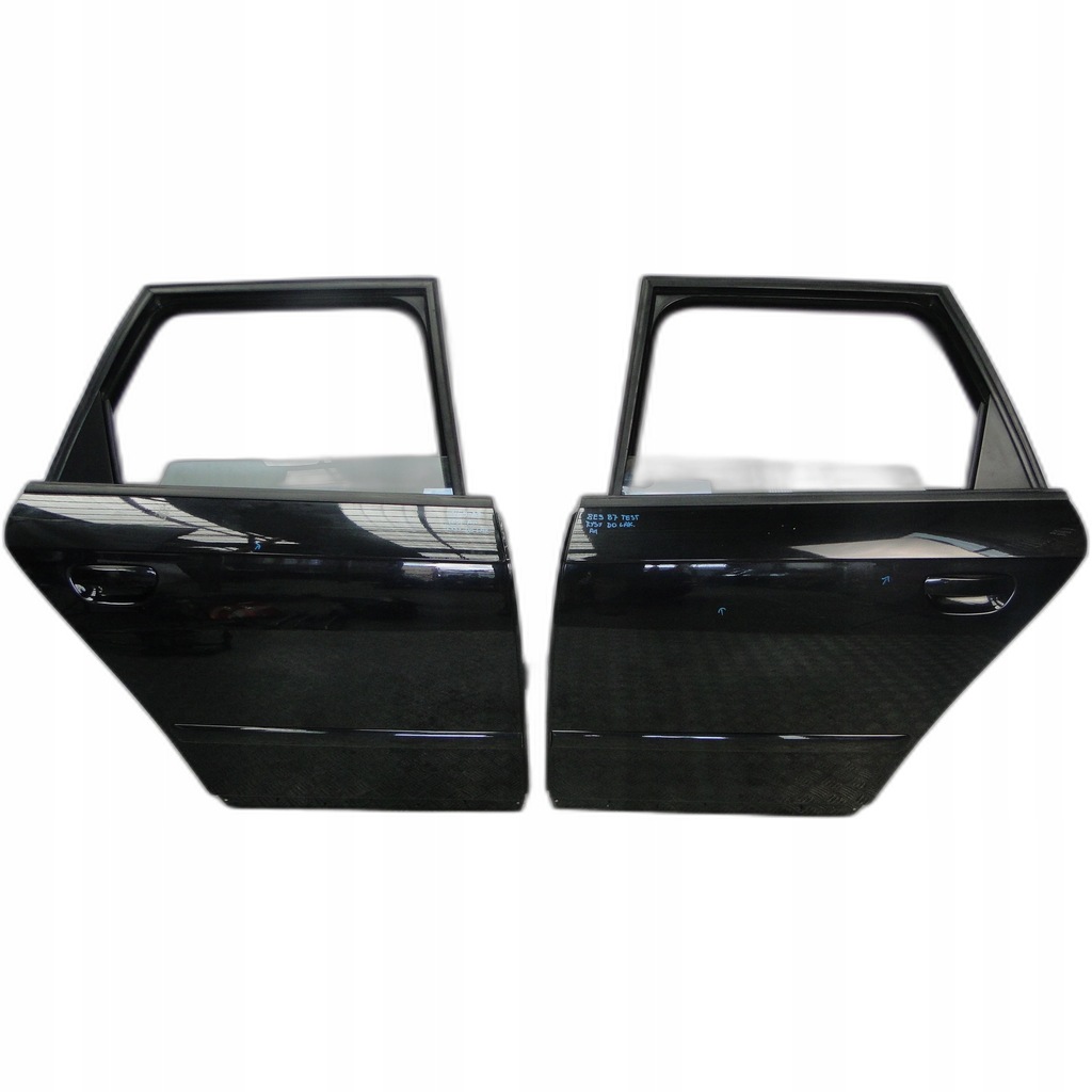 фото №1, Дверь задняя audi a4 b7 8e0 lift чёрные 8e9