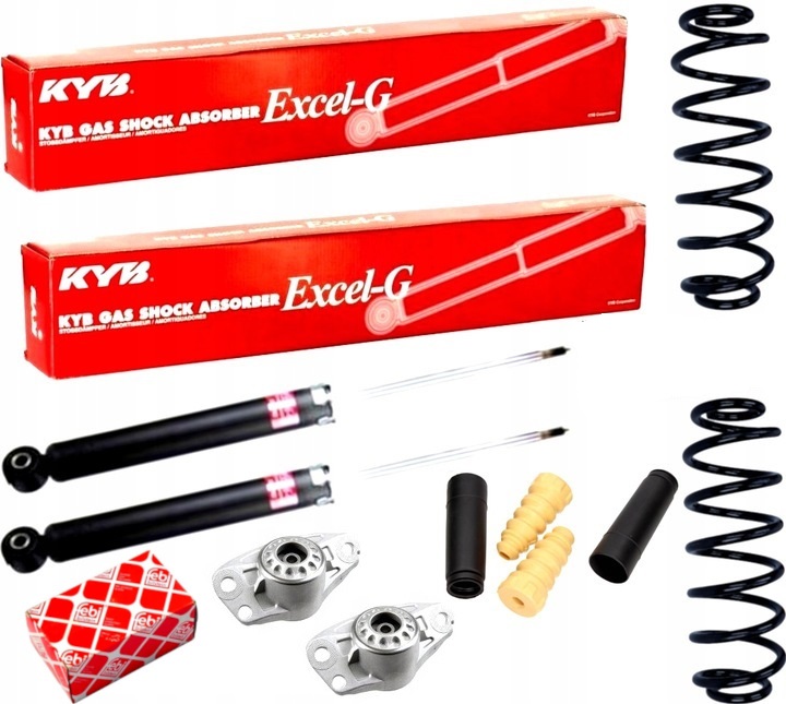 фото №1, Амортизаторы пружины задняя vw passat b6 passat b7 kayaba