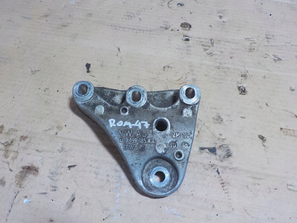 фото №1, Roomster кронштейн подушка двигуна 6q0199185aa