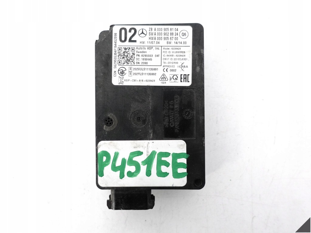 фото №1, Mercedes c-klasa w205 glc x253 gle w292 w166 gls x166 датчик радар датчик