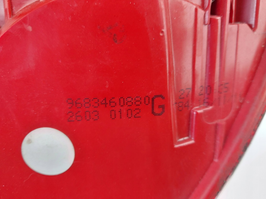 фото №8, Лампа левый задняя 9683460880 peugeot 3008 i