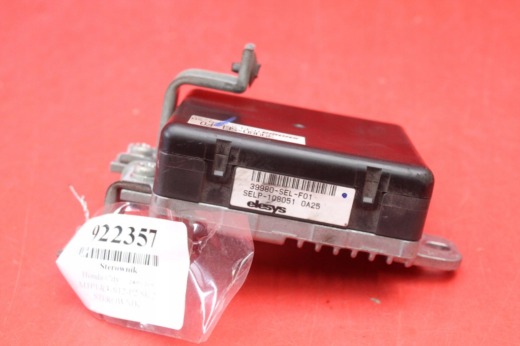 фото №5, Блок управления модуль усилителя 39980-sel-f0 honda city 4 iv 1.3 i-dsi 83 km