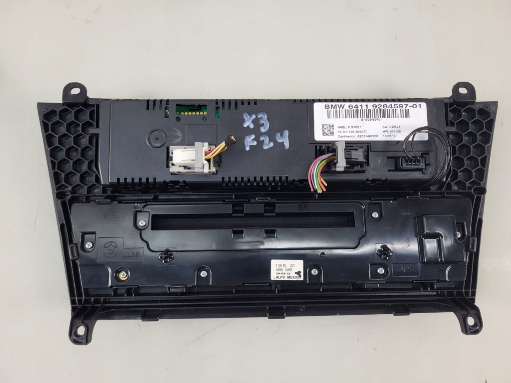 фото №9, Bmw x3 f25 панель обдув кондиціонера радіо