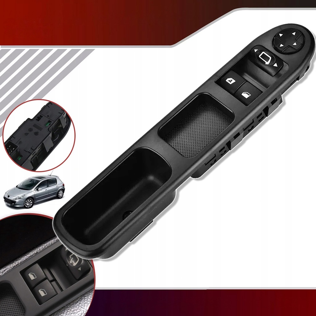 фото №6, Панель переключатель управление окон peugeot 207 06