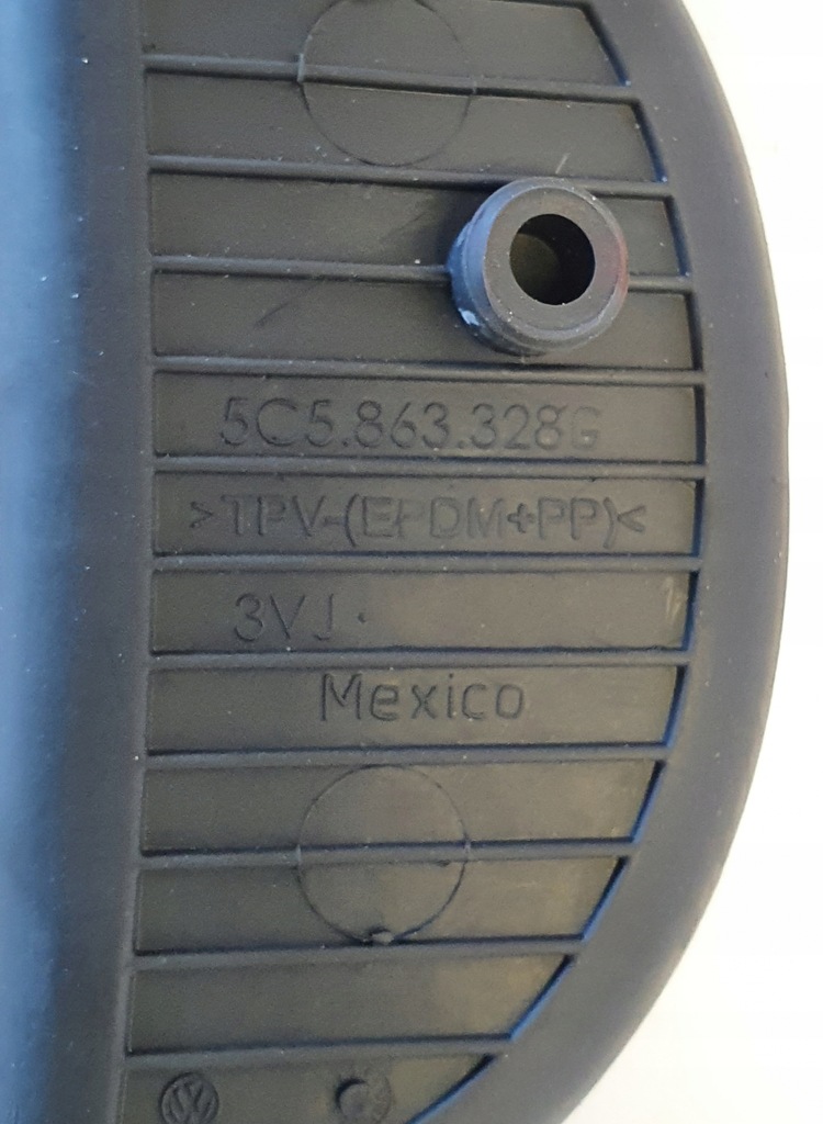 фото №5, Vw beetle гумовий елемент бардачка середина тунель 5c5863328g