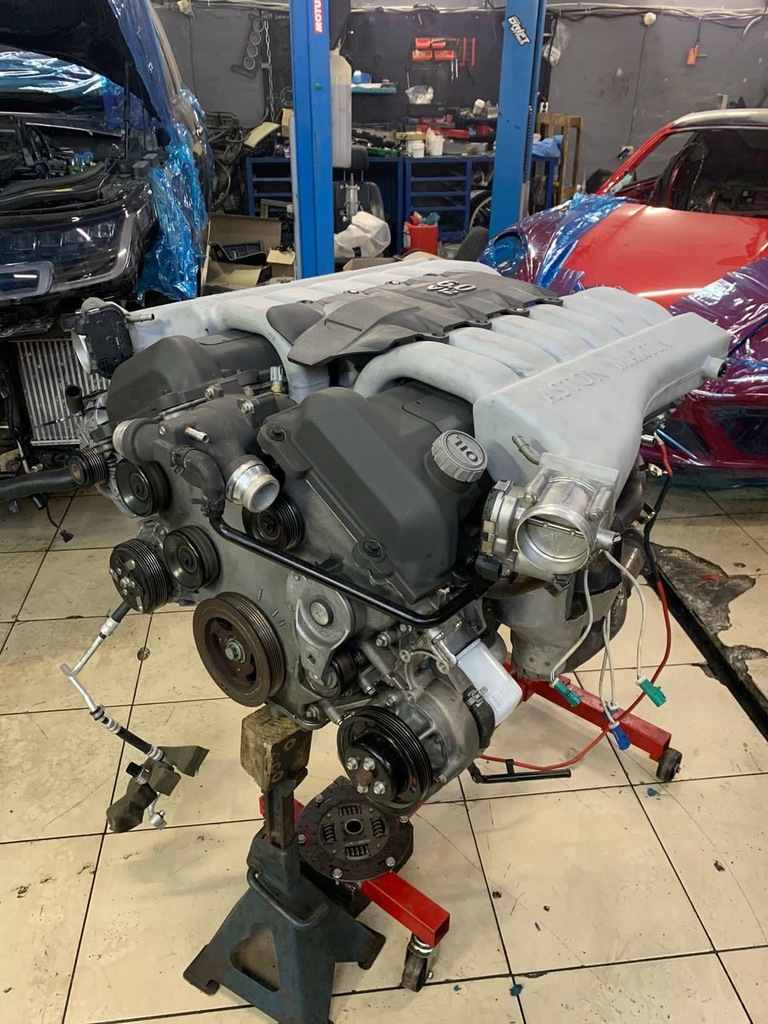 фото №9, Двигун aston martin rapide 6.0 v12 rf-4g4e-6015-ad пробіг 6000 am16/34104